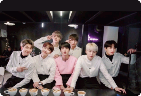 欢迎光临BTS咖啡厅。 thumbnail
