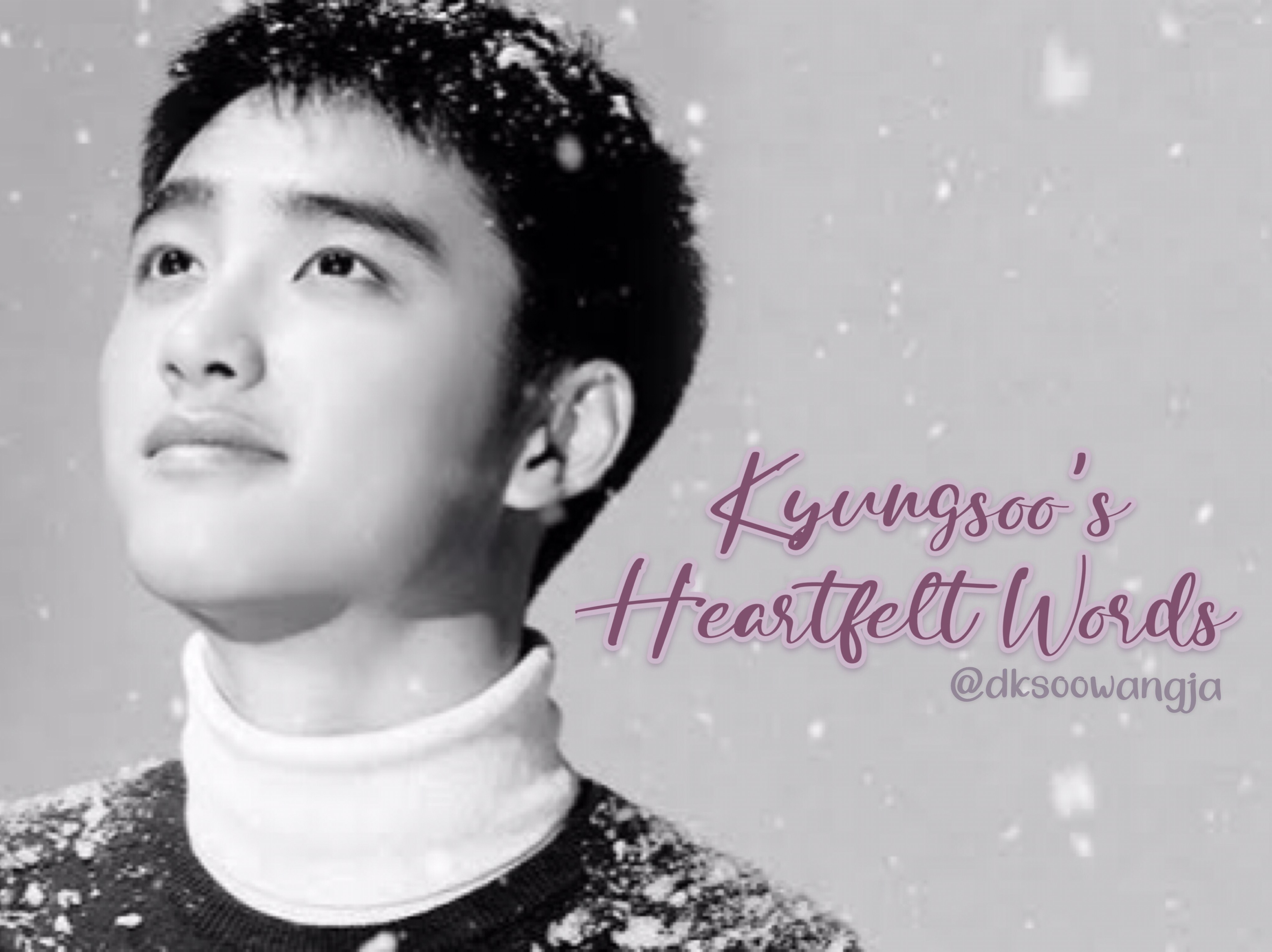 Kyungsoo ’s Heartfelt Words-디오 thumbnail