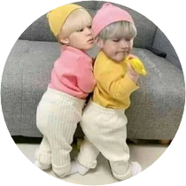 아기 지민,태형 image