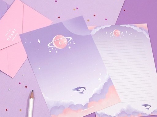 Carta escrita a mano💜 thumbnail