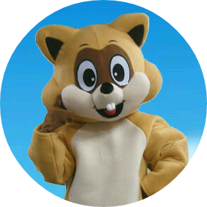 인형탈을 쓴 사람 image