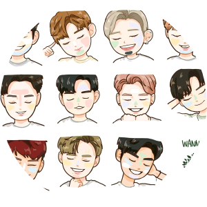 10 명의 워너원 image