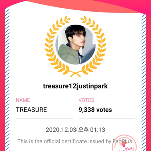 treasure12justinpark profile image